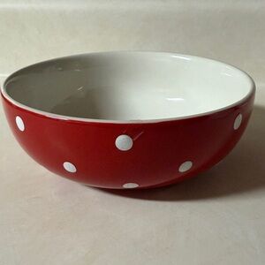 Spode Baking Days 7 Inch Individual Bowl, Red